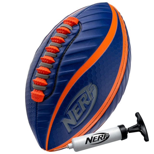 Franklin Sports Patented Spacelace NERF Spiral Grip Mini Football