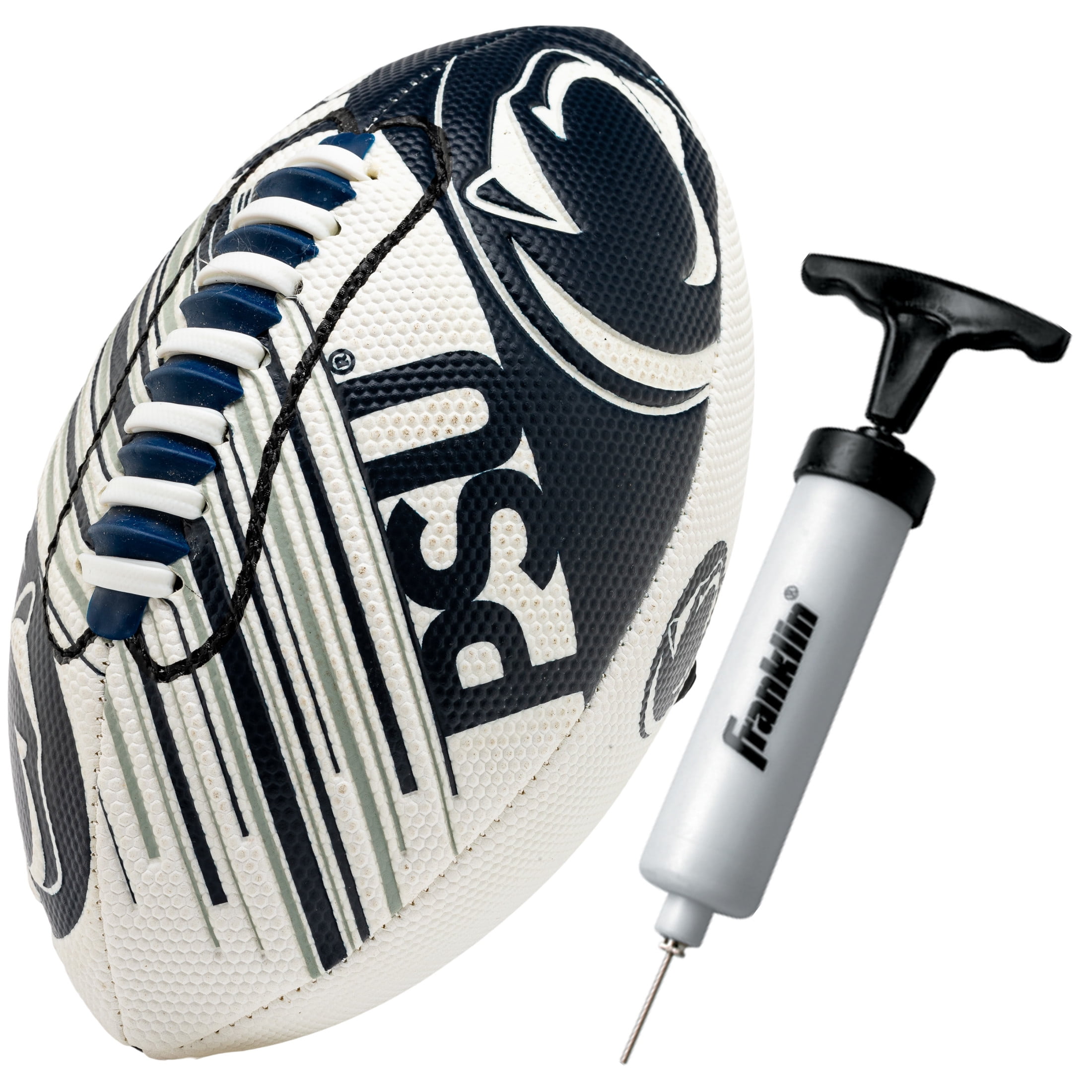 NCAA Penn State Football - Youth Mini Football - 8.5" Football- SPACELACE Easy Grip Texture- Perfect for Kids !