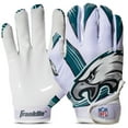 thumbnail image 1 of Franklin Sports Philadelphia Eagles Youth NFL Football Receiver Gloves - Official NFL Team Logos - Kids Football Gear + Accessories - Youth M/L Pair, 1 of 8