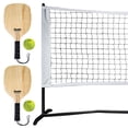 thumbnail image 1 of Franklin Sports Pickleball Net Set - Half Court Net, 2 Paddles + 2 Ball Set, 1 of 11