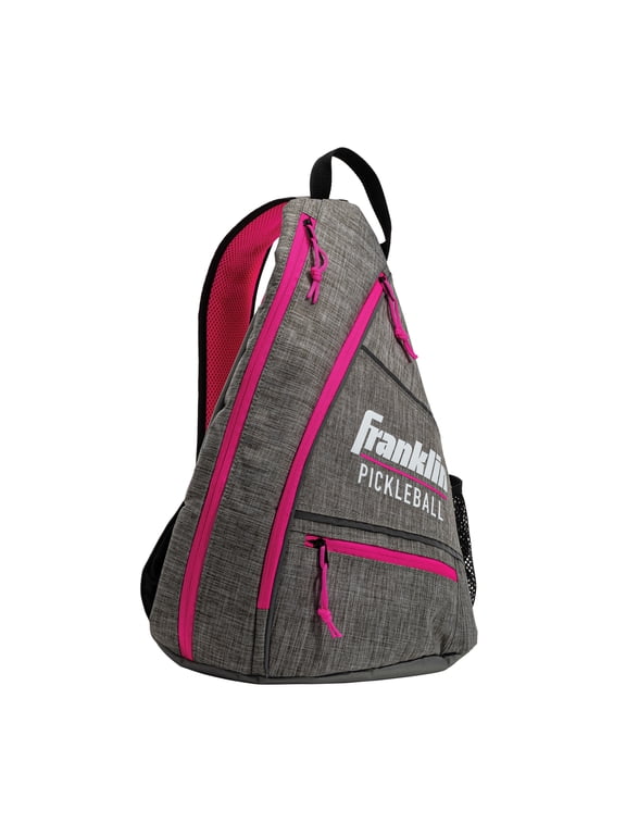 Pickleball Sling Bag - Pickleball Equipment Backpack - Pink