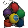 Franklin Sports Playground Balls 6 Pack Rubber Kickballs + Dodgeballs