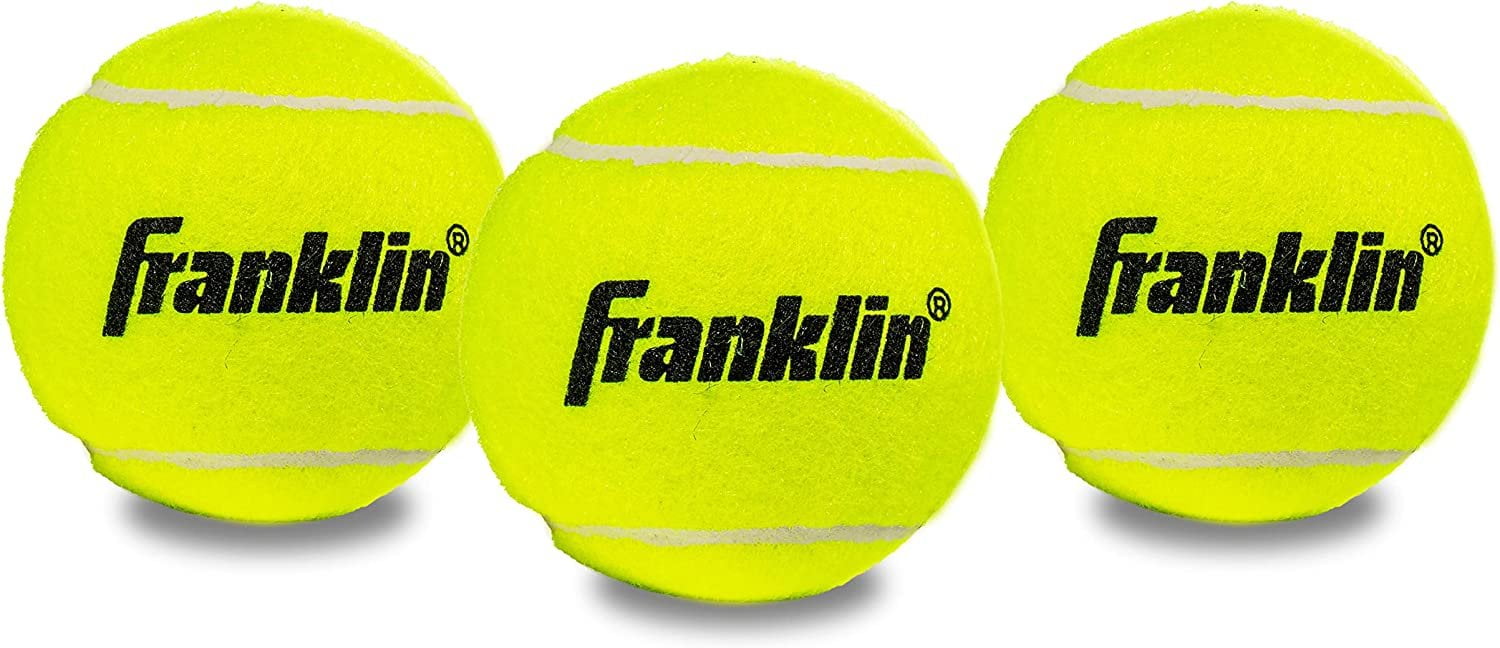 Franklin Sports Practice Official Size Low Pressure Tennis Balls Great for Training