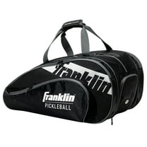 Franklin Sports Pro Pickleball Paddle Bag - Portable Racket Case - Black