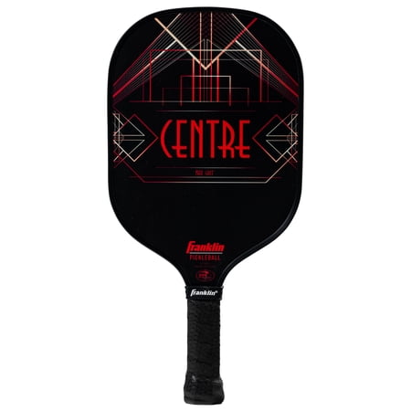 Franklin Sports Pro Pickleball Paddle - Centre Carbon Fiber 13mm Core - Red