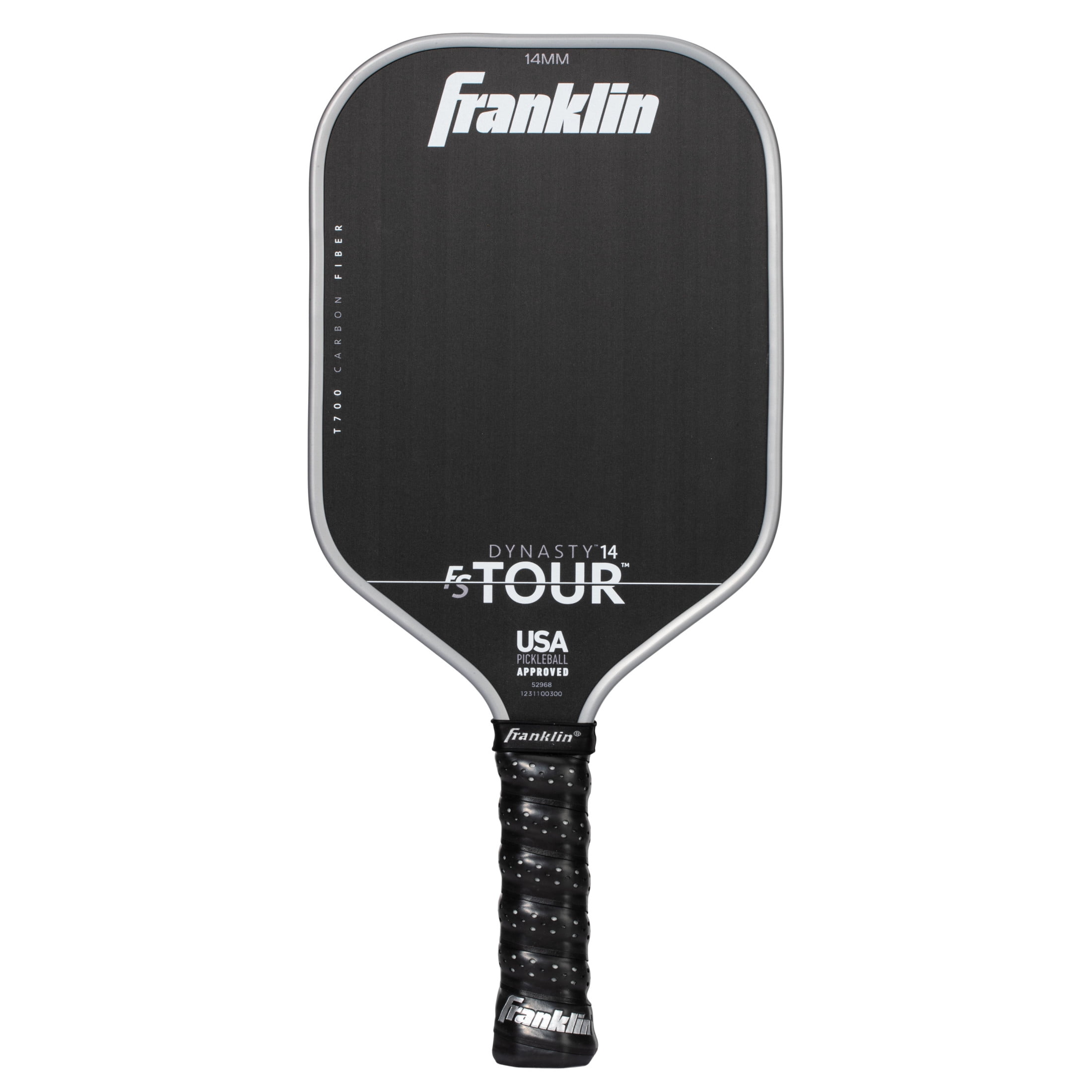 Franklin Dynasty 14mm ピックルボールラケット　グレー Franklin Sports FS Tour Dynasty 14MM Gray Pickleball Paddle