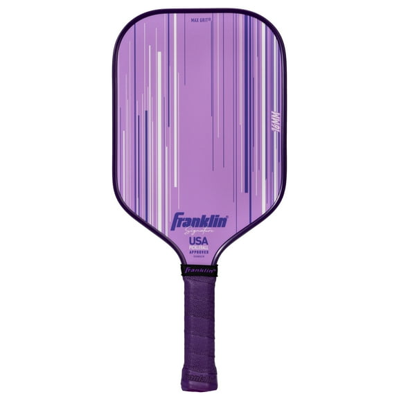 Franklin Sports Pro Pickleball Paddles - Signature Series Pro Pickleball Paddle with MaxGrit Surface - USA Pickleball (USAPA) Approved Tournament Pickleball Paddle - 16mm Polypropylene Core - Lilac