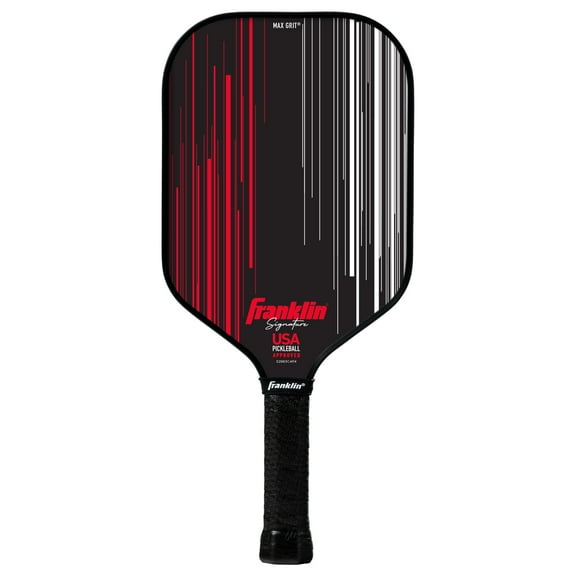 Franklin Sports Pro Signature Pickleball Paddles - 13mm Poly Core - Red - 8oz