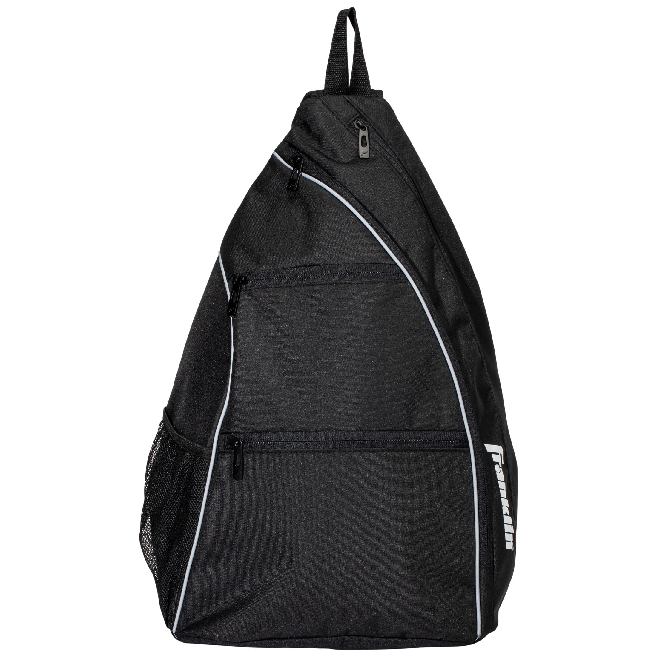 Franklin Sports Pro Tennis Racket Bag - Pro Racket Sling Backpack for Tennis + Padel Equipment - Holds (2) Rackets + Accessories - Men's + Women's Bag