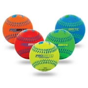 Franklin Sports Probrite Neon Rubber Teeball Baseball - 1 Ball per Pack - Colors Vary - 0.02 Ibs