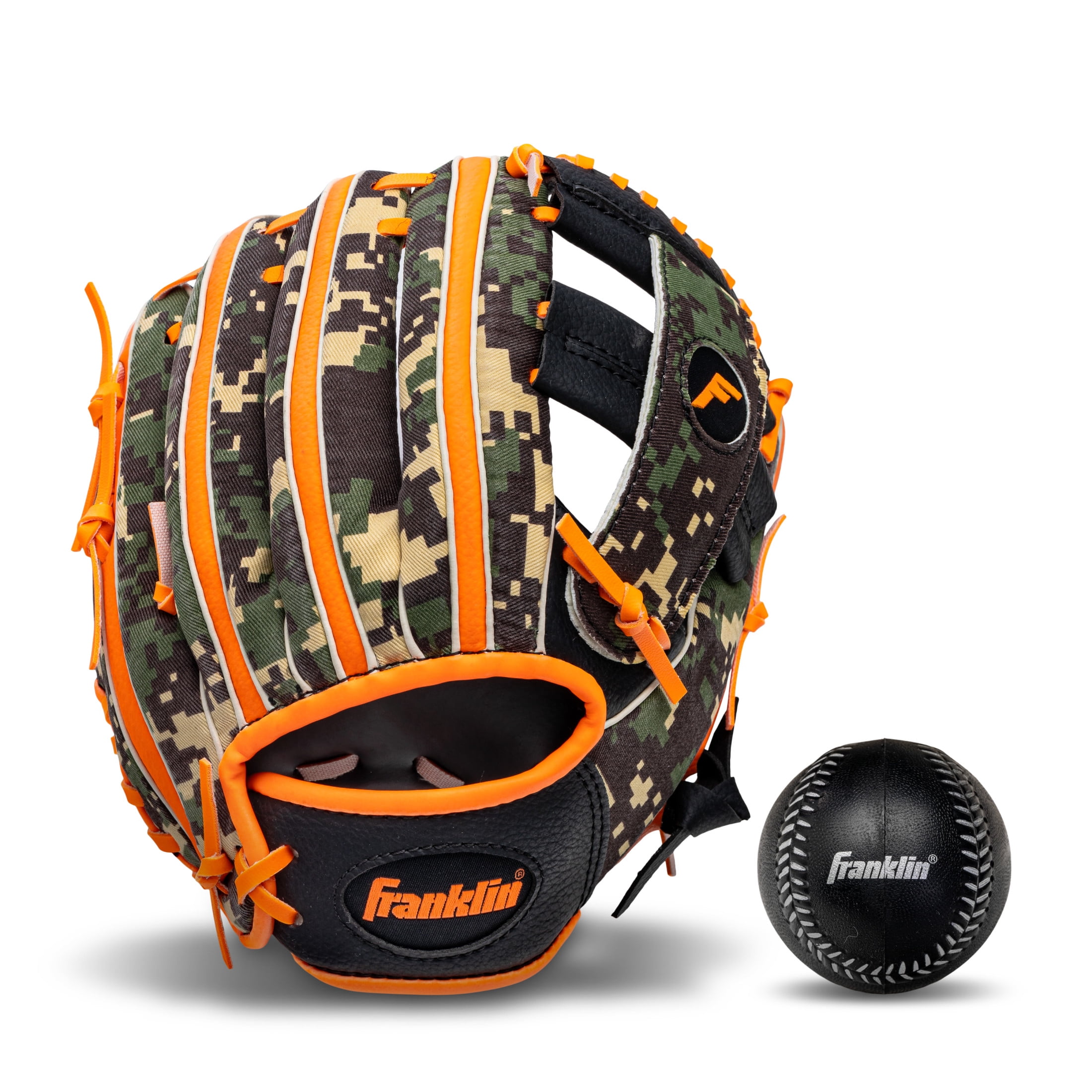 Franklin Sports RTP Kids Teeball Glove + Ball Set - Boys + Girls Mitt ...