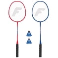 thumbnail image 1 of Franklin Sports Red, White and Blue 2 Player Badminton Racket Set, 1 of 9