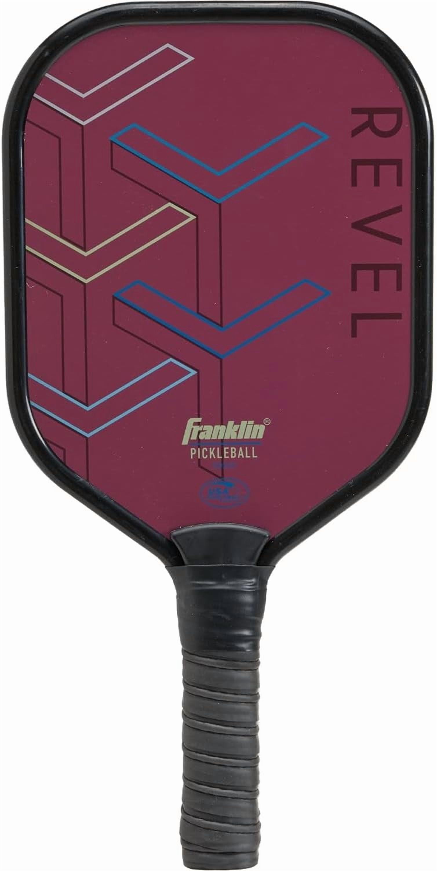 Franklin Sports Revel Aluminum Maroon Pickleball Paddle