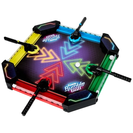 Franklin Sports Rumbleball Table Top Board Game - Fast Action Team or Solo Pinball Play - Fun Indoor Game for Kids + Adults - 1 to 4 Players - Ages 6+