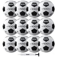 thumbnail image 1 of Franklin Sports Size 4 Competition 100 Soccer Balls - 12 Pack Deflated with Pump, 1 of 6