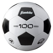 Franklin Sports Traditional Style Soccer Ball - Official Size 4 F-100 Soccer Ball - Youth Soccer Ball