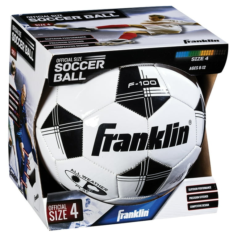 Franklin Sports Junior Youth Beginner Soccer Ball, Competition 100
