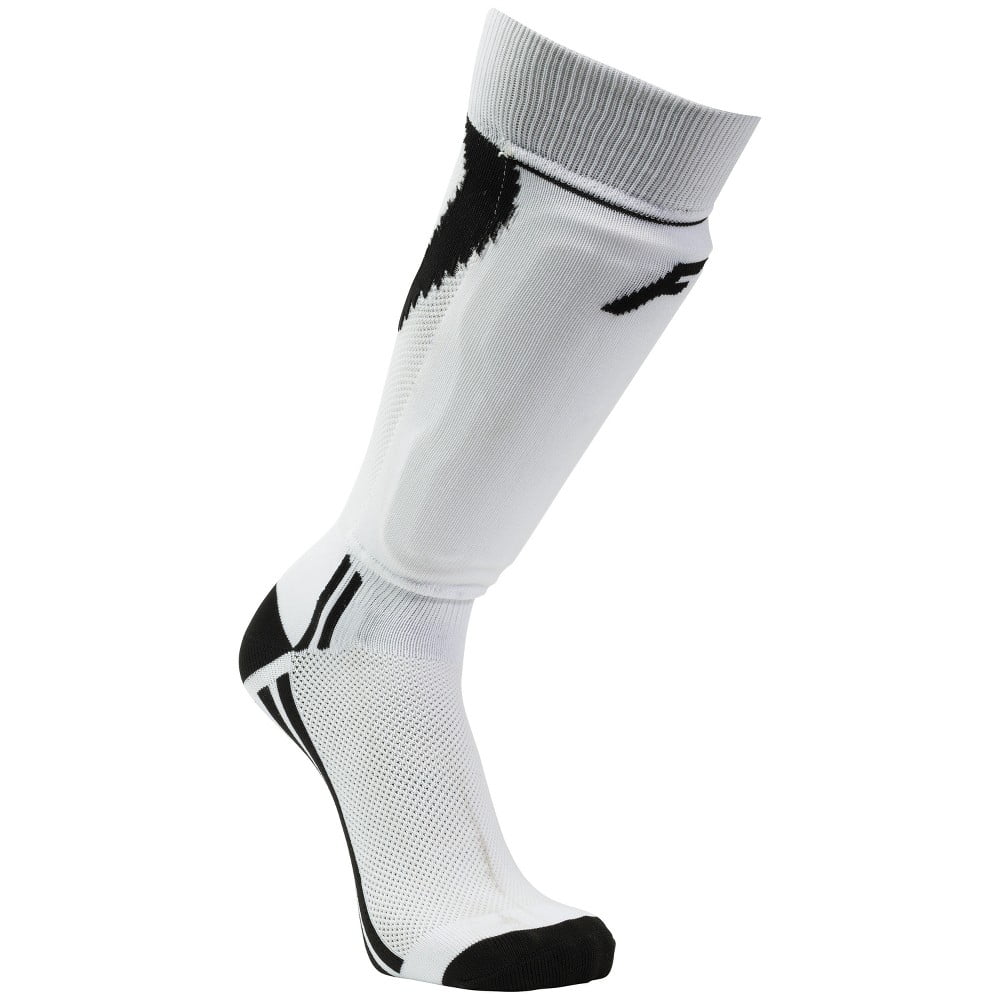 Franklin Sports Sock R Shinguards - XS - White