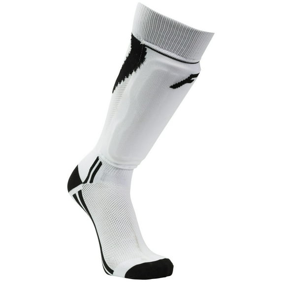 Franklin Sports Sock R Shinguards - XS - White