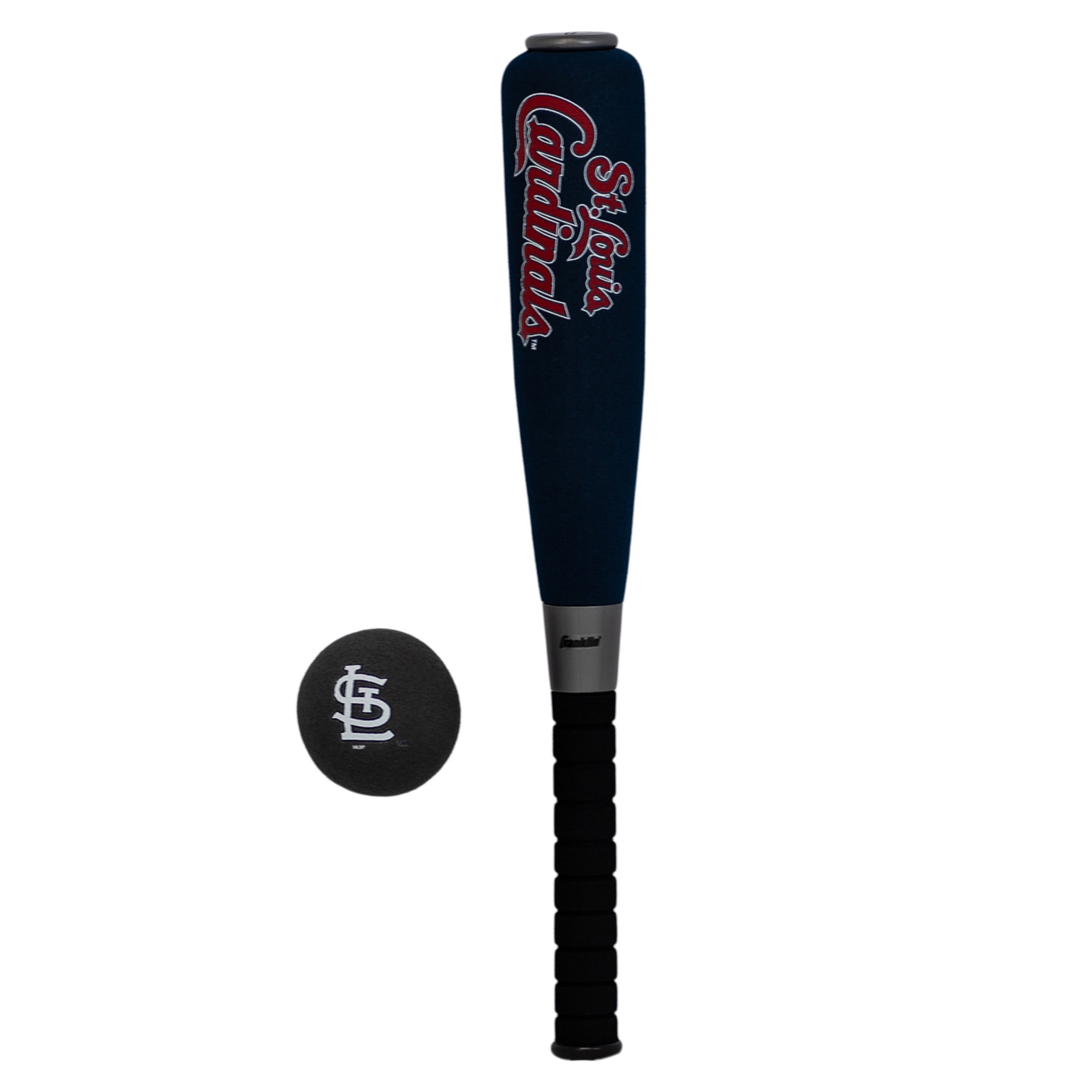 Franklin Sports MLB St. Louis Cardinals Foam Bat + Ball Set, 21 in