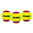 thumbnail image 1 of Franklin Sports Starter + Beginner Pressureless Tennis Balls - Great for Training + Practice - Low Bounce Tennis Balls for All Court Surfaces - Red - 3 Pack, 1 of 12