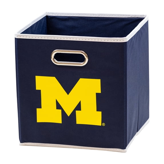 Michigan Wolverines Franklin Sports 11'' x 10.5 x 10.5'' Storage Bin