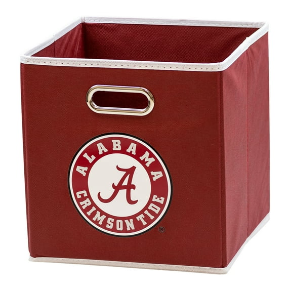 Alabama Crimson Tide Franklin Sports 11'' x 10.5 x 10.5'' Storage Bin - Terylene Fiber - All Ages