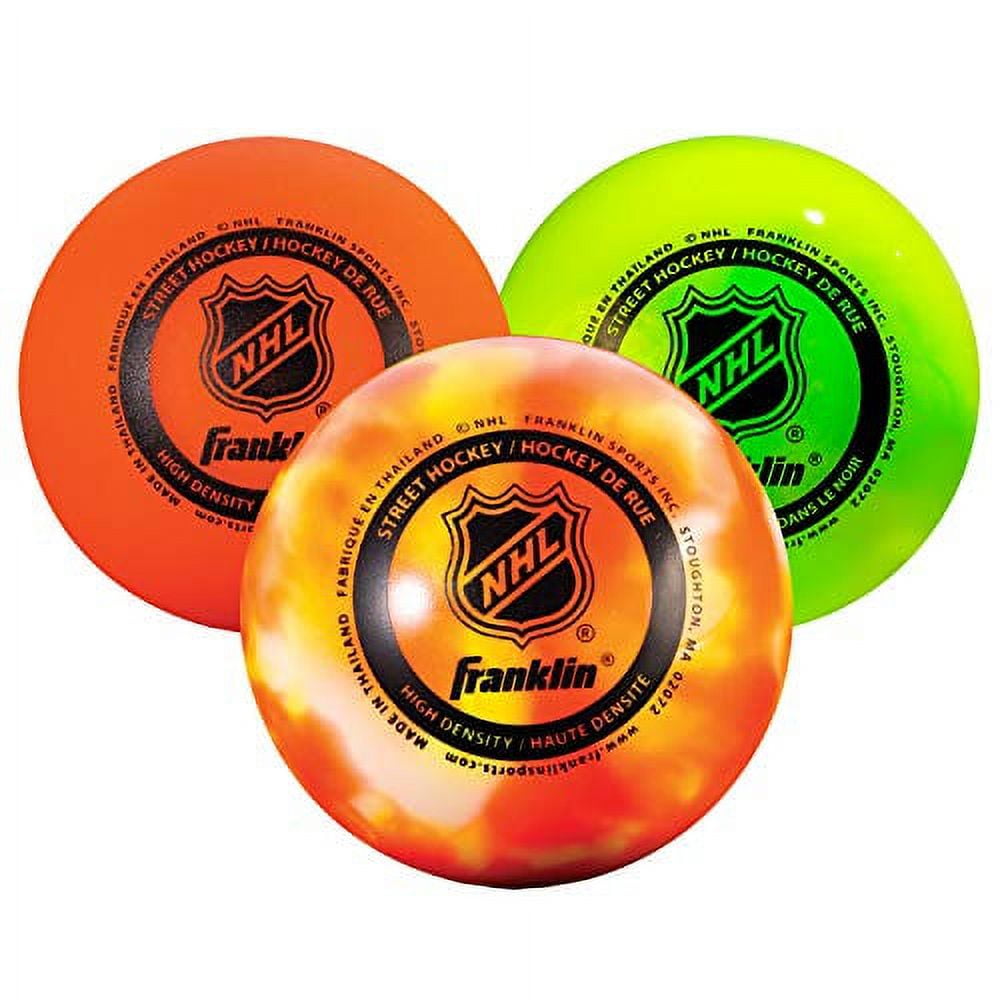 Franklin Sports Street Hockey Ball Combo - Thumbnail 2