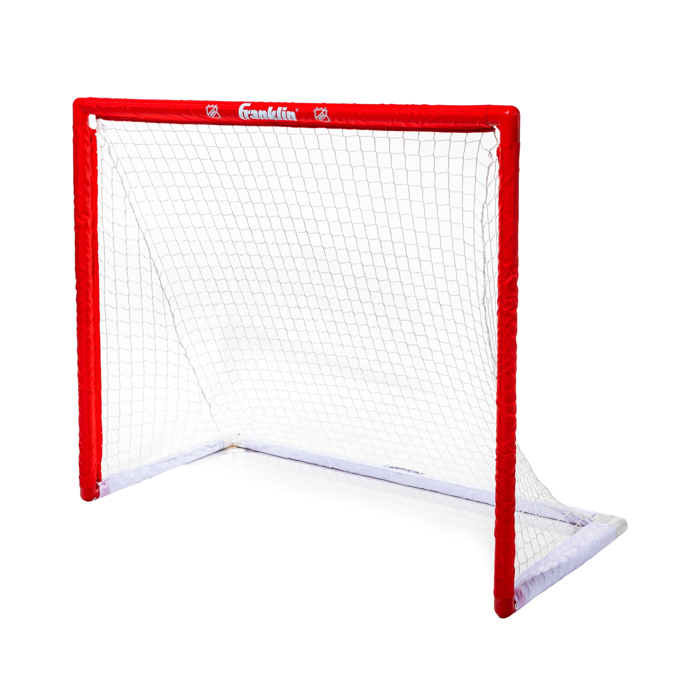 Franklin Sports NHL Kids Street Hockey Goal - Portable Lightweight PVC Youth Street + Roller Hockey Goal with Net - 46"