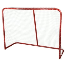 Franklin Sports Youth Street Hockey Net - Indoor Outdoor Steel Hockey Goal for Kids - 54in x 44in x 22in