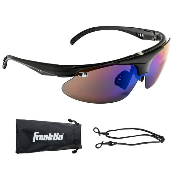 Franklin Sports Sunglasses - Youth + Adult Flip up Baseball + Softball Glasses - UV Protection