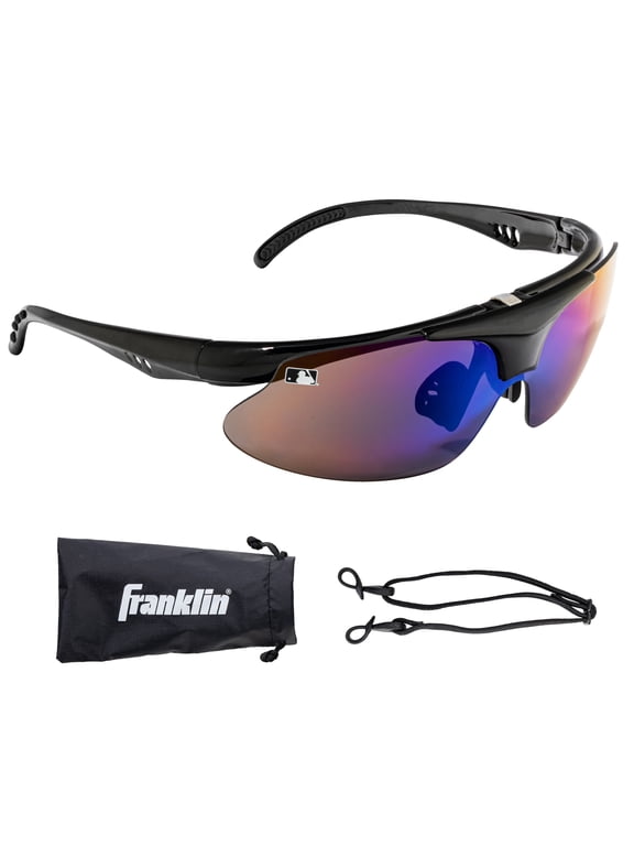 Sunglasses - Youth + Adult Flip up Baseball + Softball Glasses - UV Protection