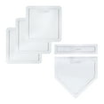 Franklin Sports Baseball Base + Plate Set Throw Down Baseball