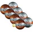 thumbnail image 1 of Franklin Sports Bocce Sets - Regulation Bocce Balls and Pallino - Beach and Lawn Bocce Set for Kids and Adults - Vintage, 1 of 3