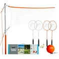 thumbnail image 1 of Franklin Sports Volleyball + Badminton Net Sets - Full Set - Starter, 1 of 7