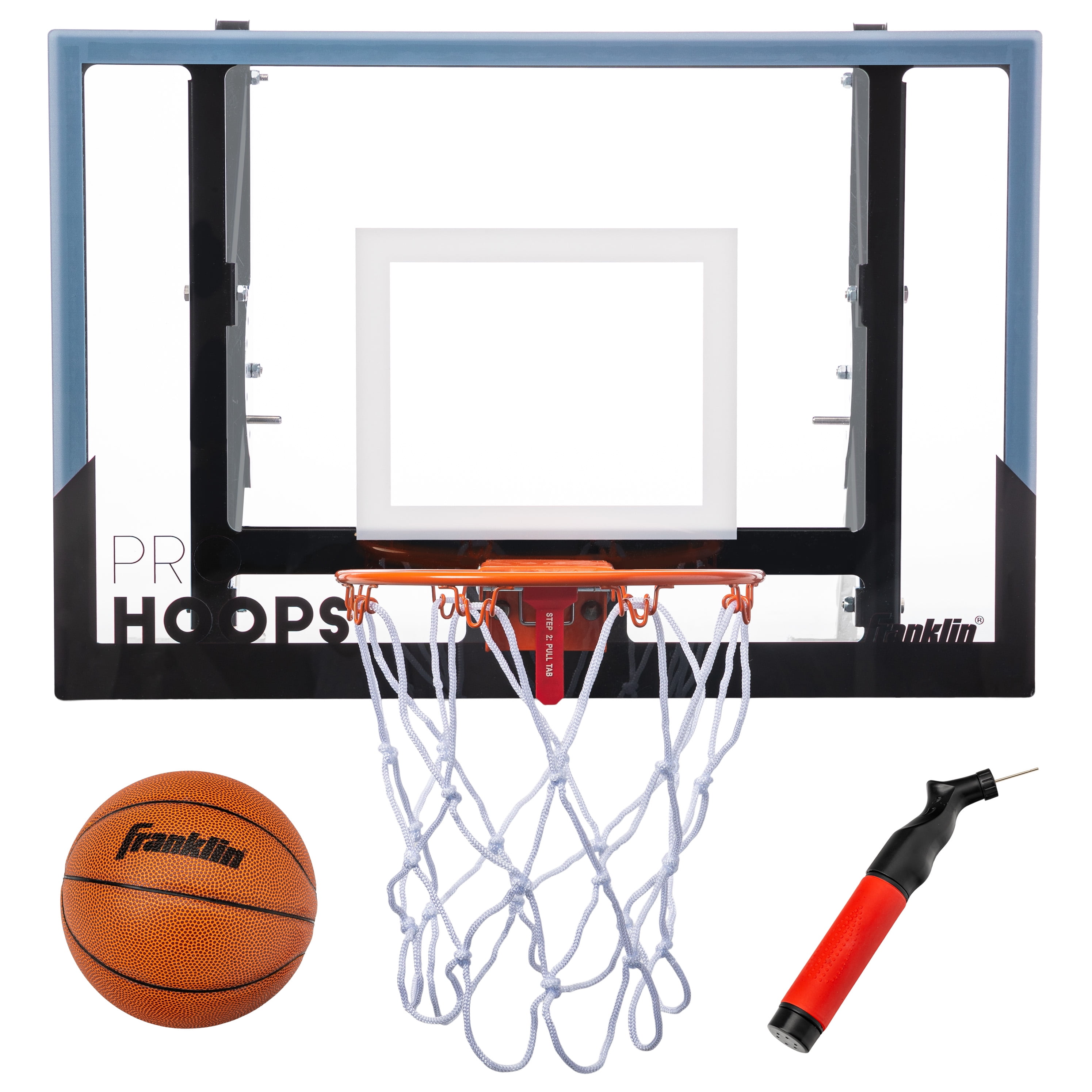 Franklin Sports Over The Door Mini Basketball Hoop - Slam Dunk Approved