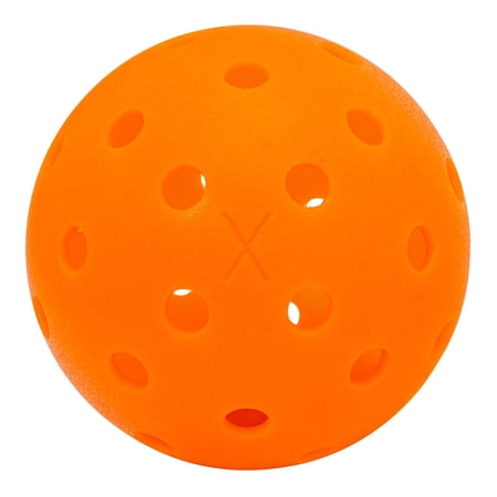 Franklin Sports X-40 Outdoor Pickleballs - Official Size - Lava - 100 Pack