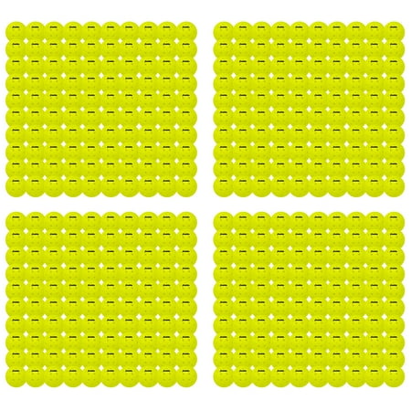 Franklin Sports X-40 Outdoor Pickleballs - Official Size - Optic - 400 Pack