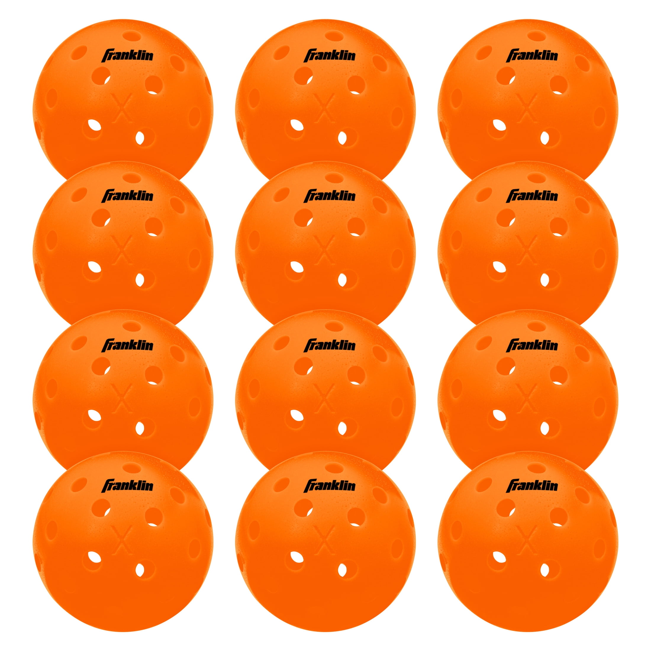 COBIKU USAPA Approved Outdoor Pickleballs - 40 Holes, Perfectly Balanced, High Visibility Green (6 Pack)