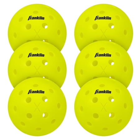 Franklin Sports X-40 Outdoor Pickleballs - Optic - USA Pickleball Approved
