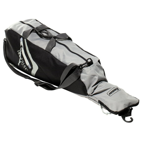 Franklin Sports Youth Baseball Bag - Bat Bag for Teeball, Baseball + Softball - Unisex - Black/Gray