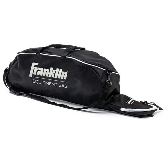 Franklin Sports Youth Baseball Bat Bag - Kids Teeball, Softball + Baseball Bag - Black
