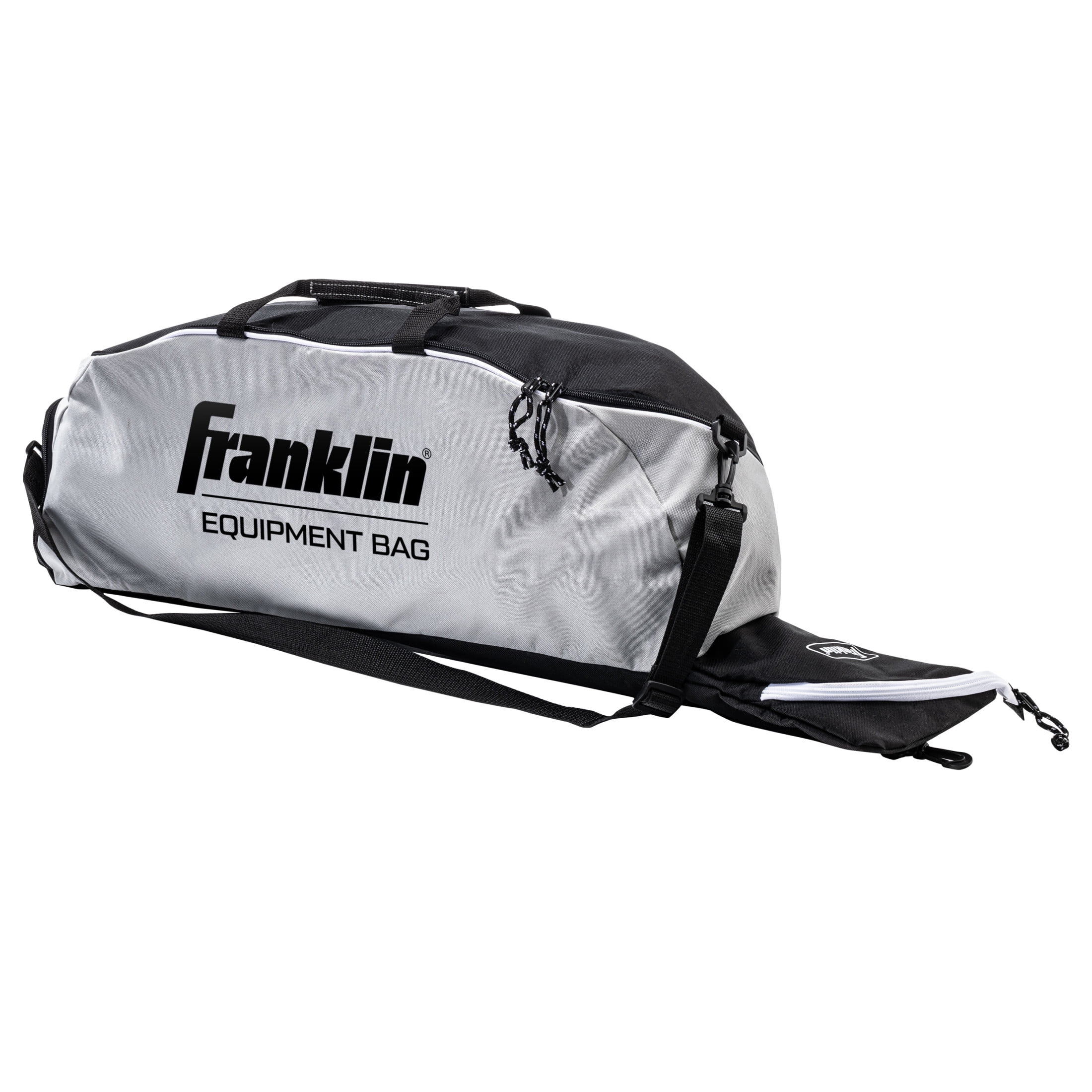 Franklin Sports Junior Youth Baseball Bat + Equipment Bag, Gray