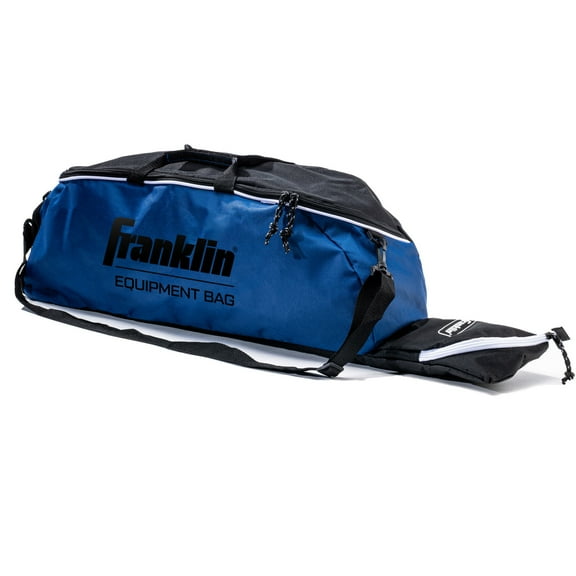 Franklin Sports Youth Baseball Bat Bag - Kids Teeball, Softball + Baseball Bag - Navy