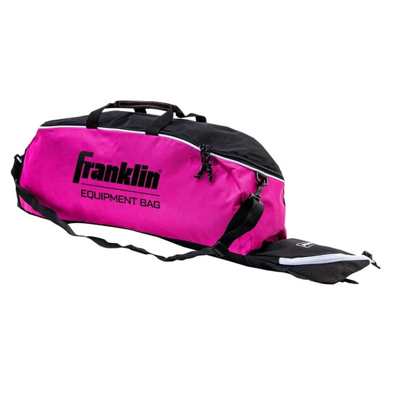 Franklin Sports Youth Baseball Bat Bag - Kids Teeball, Softball + Baseball Bag - Pink