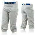 thumbnail image 1 of Franklin Sports Youth Baseball + Softball Pants - Kids Knicker Pants - Gray - Youth Small, 1 of 10