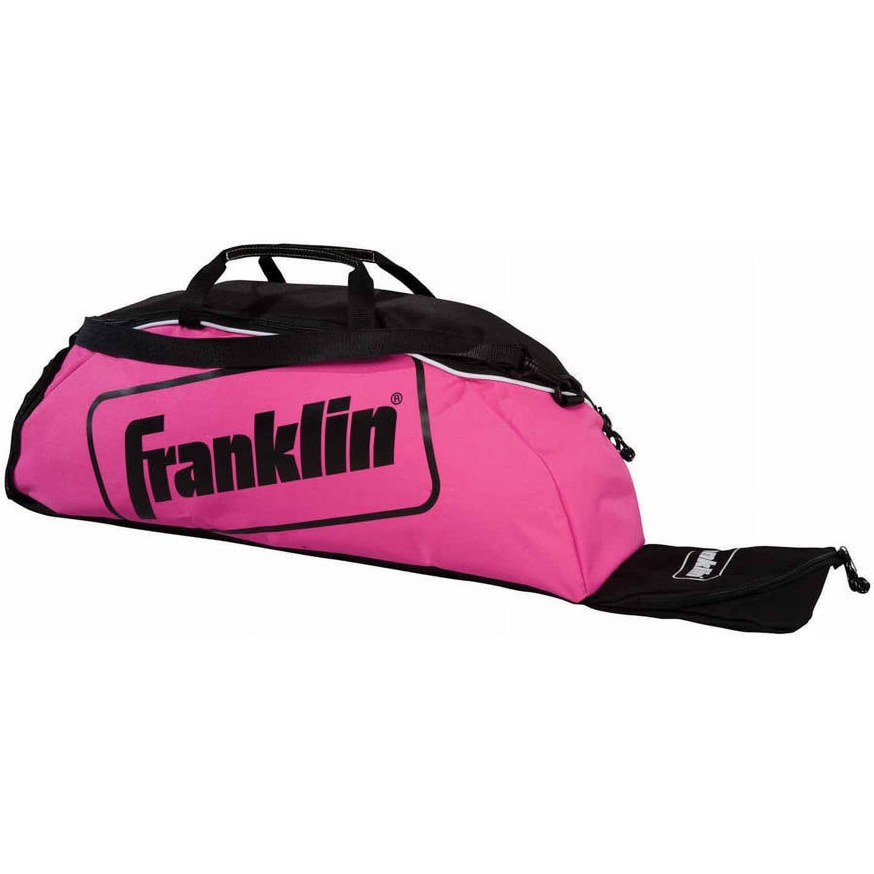 Franklin Sports Youth Baseball + Teeball Bag - Kids Bat Bag - Pink - image 1 of 2