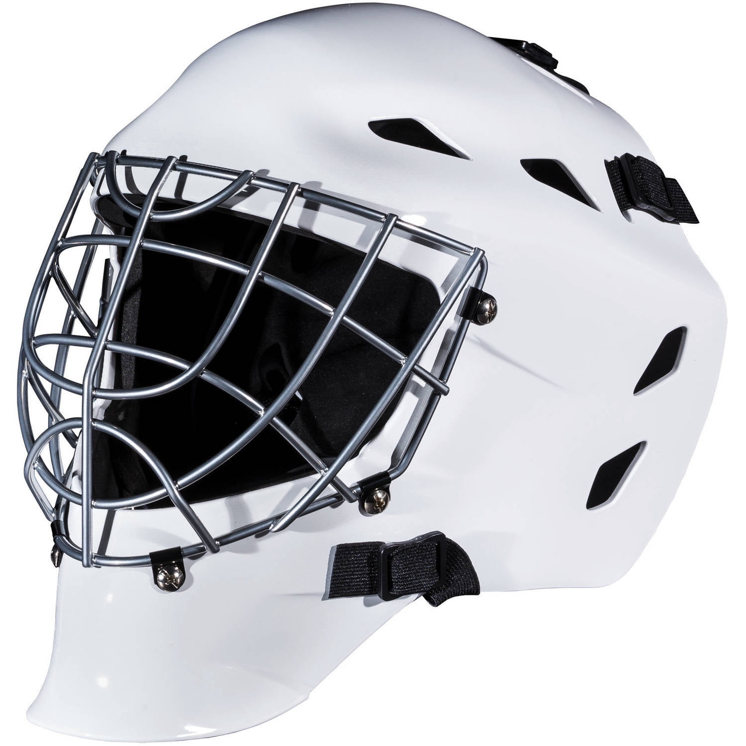 Franklin Sports Youth Hockey Goalie Masks - Street Hockey Goalie Mask For Kids - White