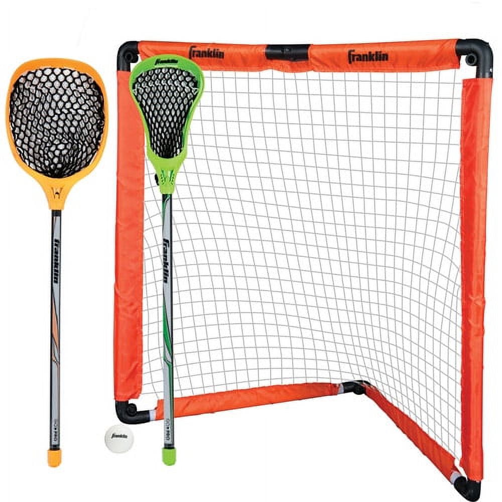 Franklin Sports Youth Lacrosse Goal, Ball, & Stick Set