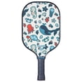 thumbnail image 1 of Franklin Sports Youth Paddle - Sea Creature Graphic: Fiberglass Construction Racquet, 1 of 2
